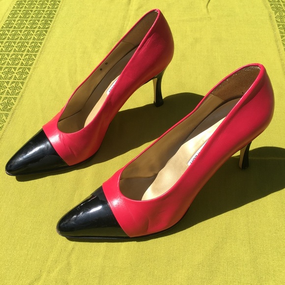 Morgan Taylor Shoes - 80’s Morgan Taylor Hot Pink Pumps